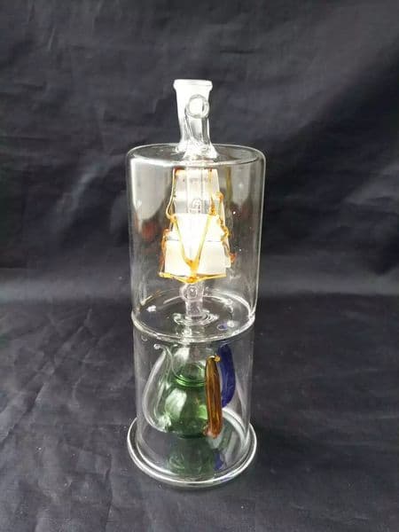 Smoking pipes hookah Oil Burner Pipe Smokings Glass Bowl Smoking Accessories On the sailboat, under the gourd water bottle