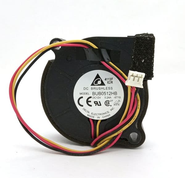 Original Delta BUB0512HB DC12V 0.24A 50*15MM 3Lines Tachometer Signal Blower cooling fan