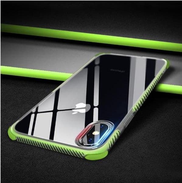 Luxury Transparent Phone Case For iPhone X 8 7 7 Plus 6 6S Plus Shockproof Cover Clear Soft Silicone Case For iPhone 8 Plus Capa