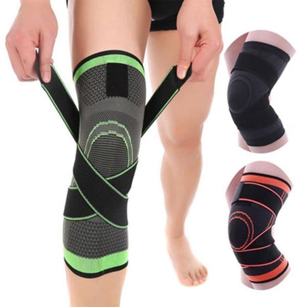 Knee Support Professional Protective Sports Knee Pads Breathable Bandage Knee Brace for Basketball Tennis Cycling Running