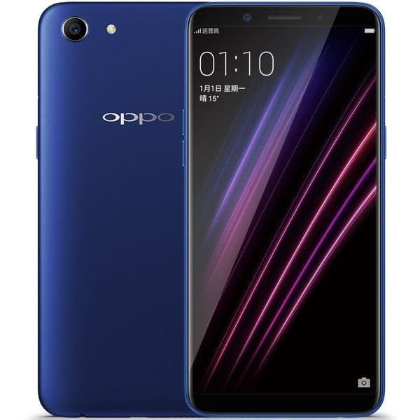Original OPPO A1 4G LTE Cell Phone 3GB RAM 32GB ROM MT6763T Octa Core Android 5.7" Full Screen 13.0MP Fingerprint ID Face Smart Mobile Phone