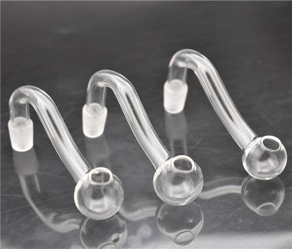 glass oil burner pipe thick glass tube pyrex oil burner pipe 10mm 14mm 18mm male female for smoking pipe glass bongs