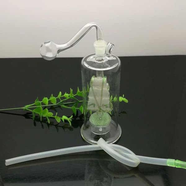 Smoking pipes hookah Oil Burner Pipes Smokings Glass Bowl Colored sailboat sand core glass water bottle