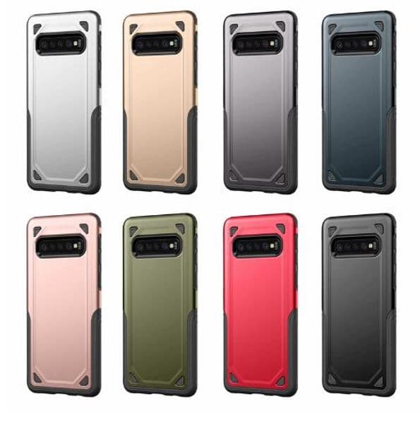 Military Shockproof Armor Case For Samsung Galaxy S8 S9 S10 Lite Plus J2 Pro J4 J6 J8 A6 A8 Plus 2018 Note 8 9 Hybrid SiliconTough Rugged