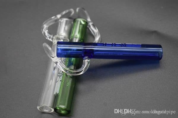Glass Oil Burner Pipe CONCENTRATE TASTER Smoking Pipes One Hitter Pyrex Pipe Oil Wax Smoking Pipe Blunt Glass Taster for bong