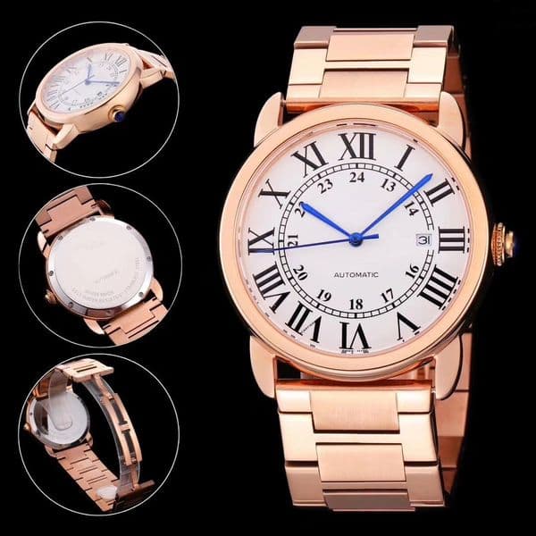 Top sell automatic watch for man, luxury watch mechanical watch stainless watches steel wristwatch 059