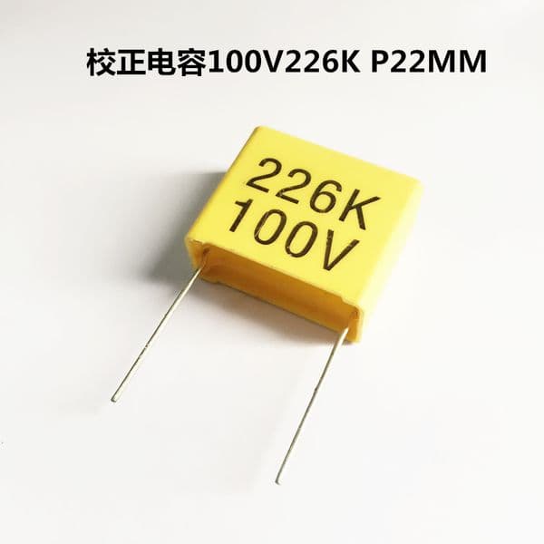New 10PCS MKP 100V226K 22uF P22MM Block Capacitor