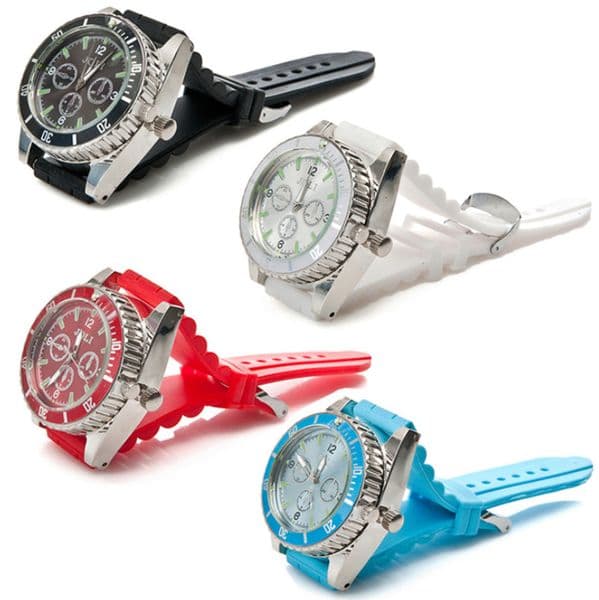 The latest creative real watch hand creative smoking set smoke grinding machine two layers of zinc alloy material Support customized logo