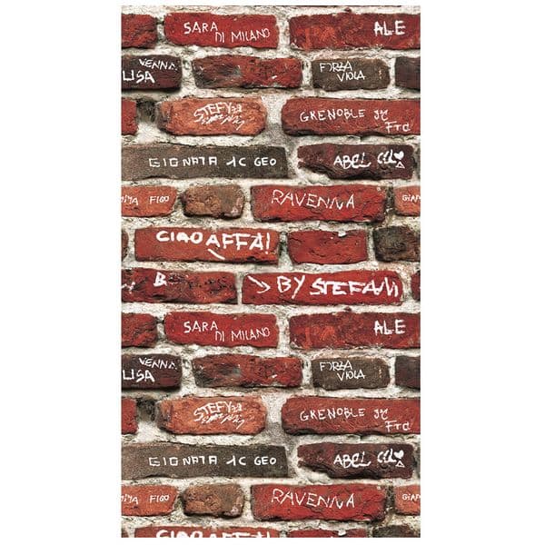 Personality graffiti Brick pattern wallpaper brick vintage wall roll industrial style restaurant bedroom TV background wall paper