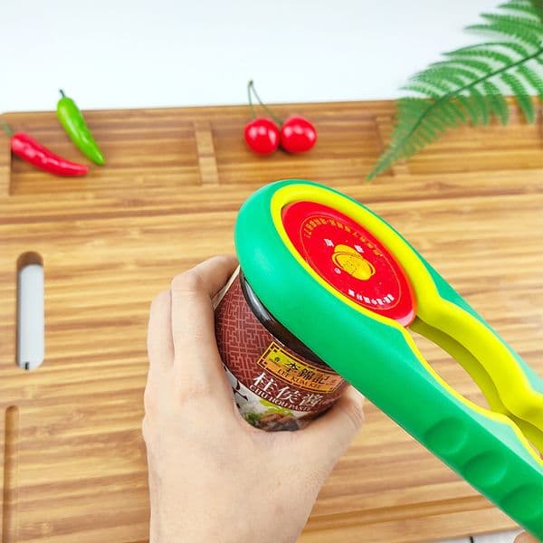 Universal and easy bottle opener lid twisting device can opener household kitchen tool anti slip and labor-saving