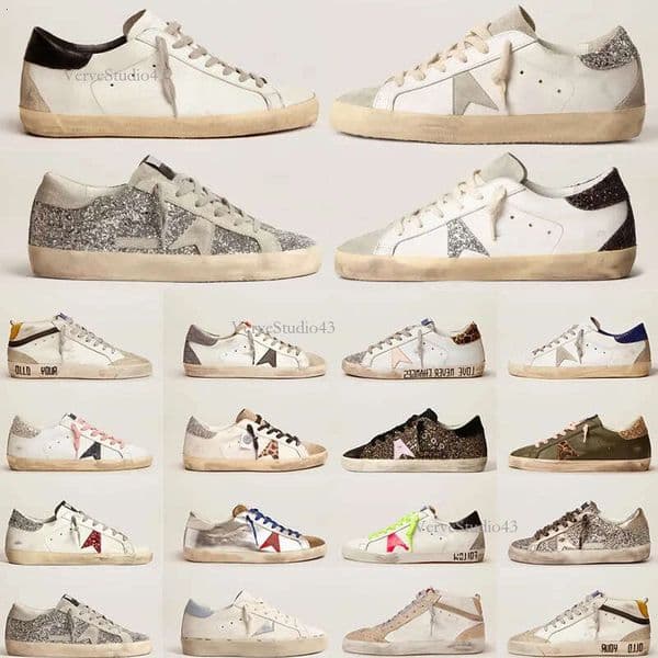 star sneakers Designer goldenlys goose men Shoes women brand men casual shoes new release luxury shoe Italy sneakers sequin classic white do old casual shoe lace df3