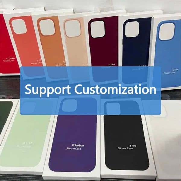 Animation Liquid Silicone Cases Luxury Case For iPhone 17 16 15pro 12 13 14 Pro Max Shockproof Case Cover with Retail Package
