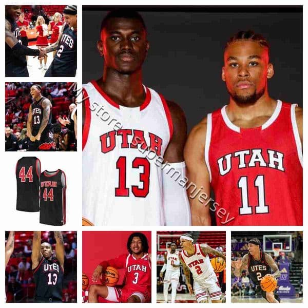2025-26 Utah Utes College basketball Jersey S-4XL