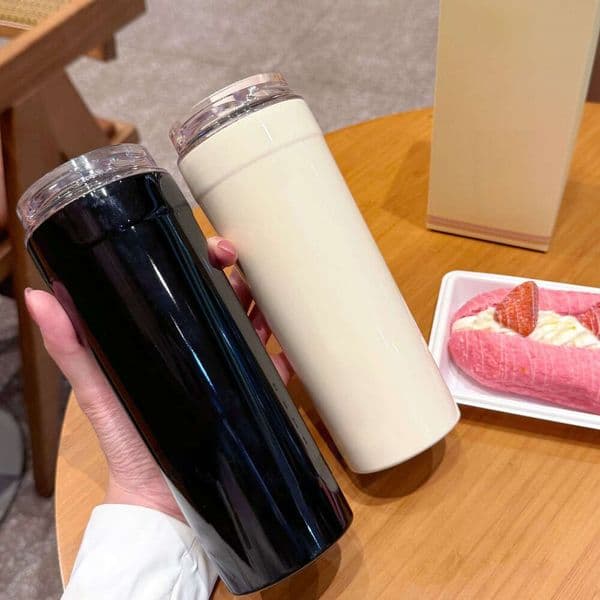 Niche Portable Insulated Cold And Hot Office Dual-Use Coffee Cup B5