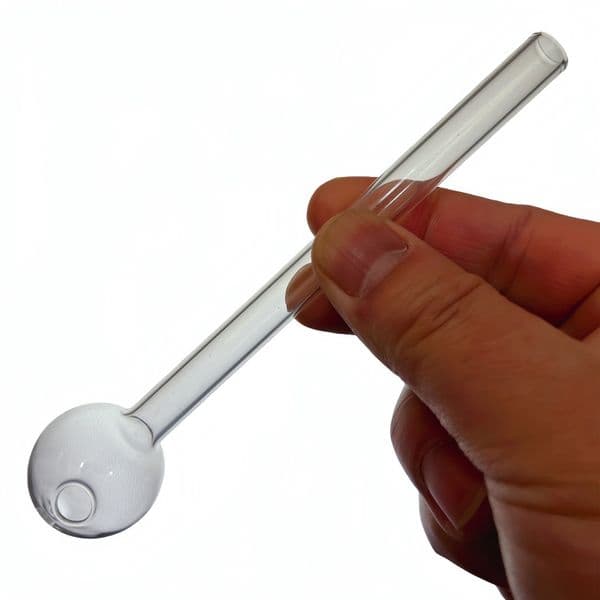 30pcs 7cm10cm 12cm 25ball Glass pipe Oil Burner hookahs Spoon Hand Pipes For Smoking Accessories Tobacco Tool