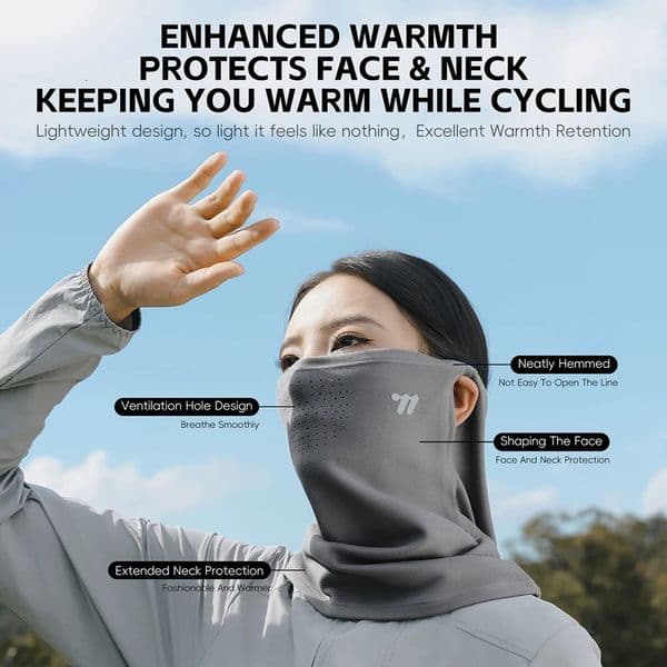 Bike Cycling Face Mask 2026 New WEST BIKING Thermal Cycling Mask Winter Windproof Outdoor Breathable Earhanging Skiing Climbing Scarf Warm Balaclava Sports Ge