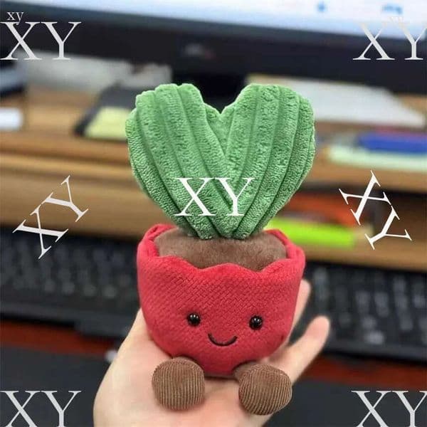 Jellys Cat Plush Toy Potted Plant Welcoming Pine Figurine Bonsai Doll Home New Residence Gift online