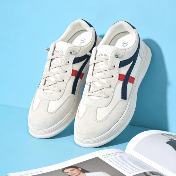 Unisex Low Top Casual Sneakers with Striped Detail Multi-Color Daily Commute Leisure Shoes