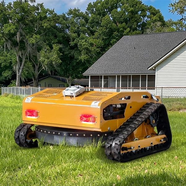 Gasoline Powered Grass Cutter Machine with Twin Blades and Heavy Duty Wheels for Ride On Use Grass Cutter Lawn Mower Machine