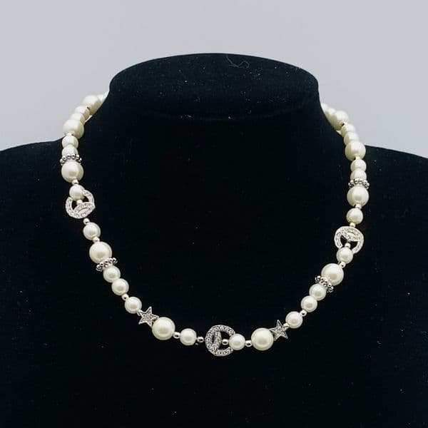 Designer Bracelet Necklace Pearl Bracelet Bracelet High Quality Letter Necklace Party Luxury Wedding Jeweley Gift with Box