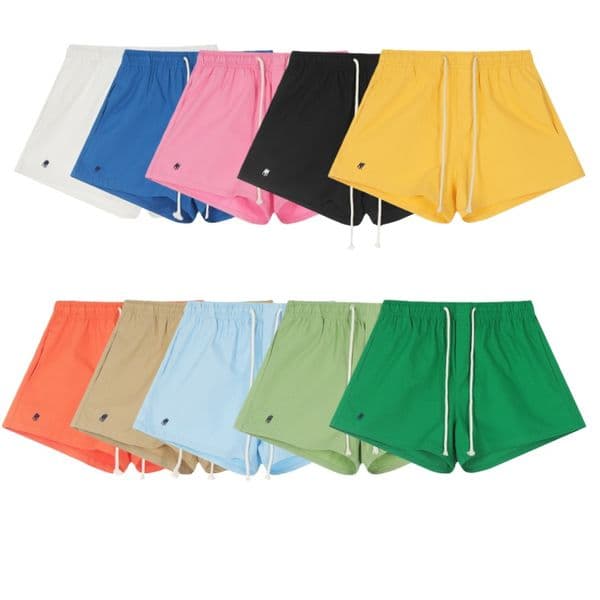 Women's Designer Shorts Classic Embroidered Logo Summer New Breathable Comfortable Athletic Straight Leg Versatile