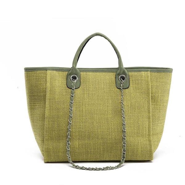 Bestseller Women's Bucket Large Capacity Portable Single Shoulder Crossbody Chain Tote Bag ddmybear