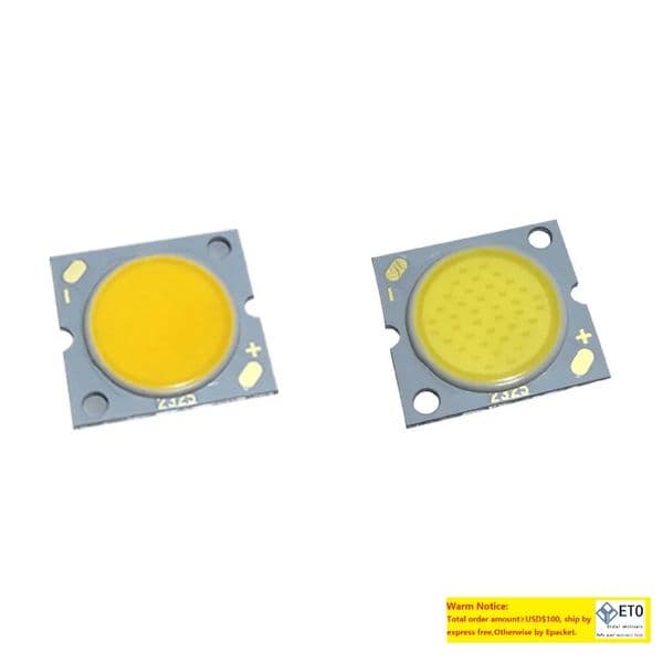 Light Beads 9W 12W 15W 20W 30W High Power COB Led Chip 300mA DC31-102V Light Emitting Area 17MM 20MM 23MM COB Diode LL