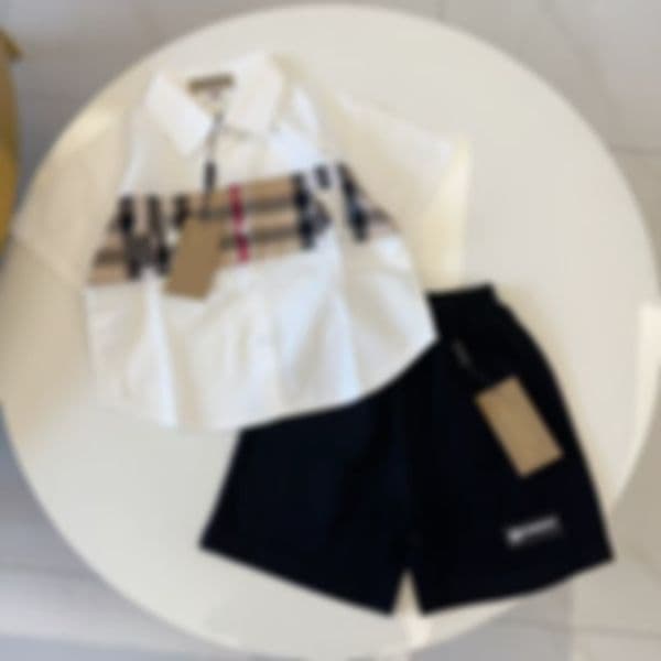 boy designer clothe set summer girl tracksuit toddler clothe set baby tracksuit 90-150 cm Short Sleeve streetwear Sports partydress clothing sets