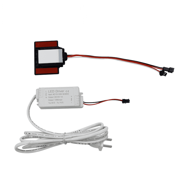 Adjustable Brightness Dimmer Switch for LED Lights 5A/60W Color Control no power
