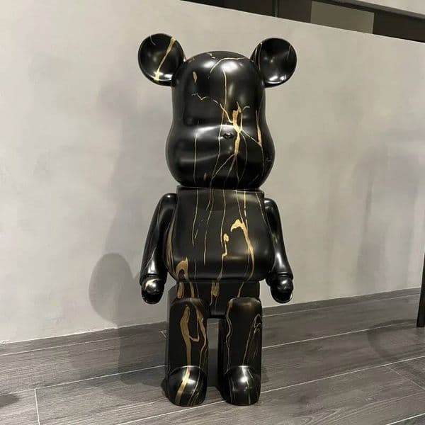 Aesthetic Figure Resin Nordic Bear Statue Figurine Sculpture Luxury Livingroom Decoration Home Ornament Desk Accessories designer luxury Valentine's Day
