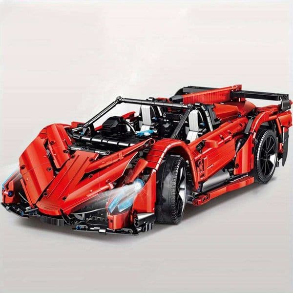 Mini Bricks 2615pcs Super Racing Car Model Building Blocks Set Create Architectural for Room Decoration Perfect Birthday Gifts