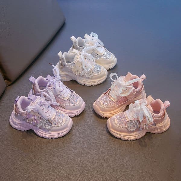 Kids Sports Shoes Children Casual Running Shoes for Boys Girls Air Mesh Breathable Fashion Sneakers Spring Summer Anti-skid Soft