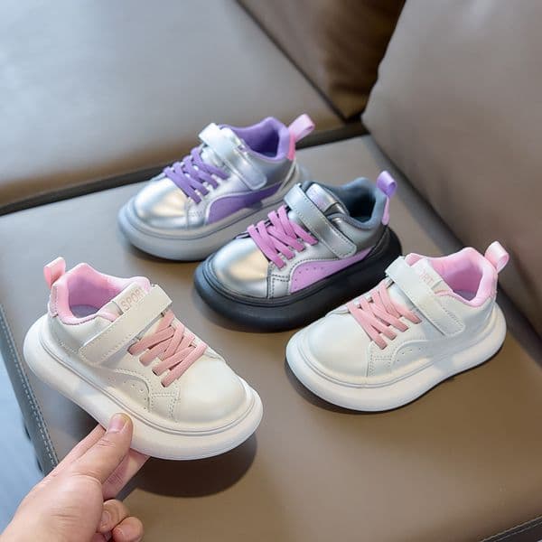 boys shoes Girls' shoes - Spring/autumn new style children's sports shoes, comfortable and versatile slip-on shoes Size 22-30