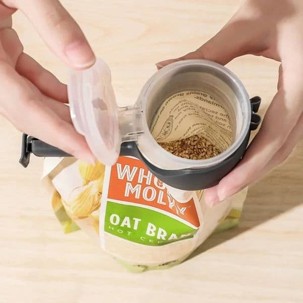 Bestseller Snack Sealing Clip Food Fresh Keeping Sealer Clamp Kitchen Seal Plastic Gadgets Small-scale Simple Condiment Storage Bag Clips ddmytues
