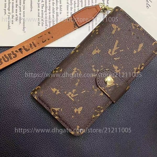 1V Phone Case For Iphone 17 16 15 14 13 Pro 12 11 Max Plus 16Pro Classic Patterned Leather 17Promax Phone Case 16Promax Lanyard 15Promax Cover Card Pocket 14Promax Shell