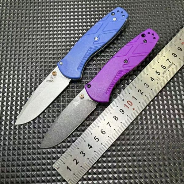 New BM585 Outdoor Multifunctional Pocket Knife G10 Tactical Self-Defense Outdoor Survival Camping Knife