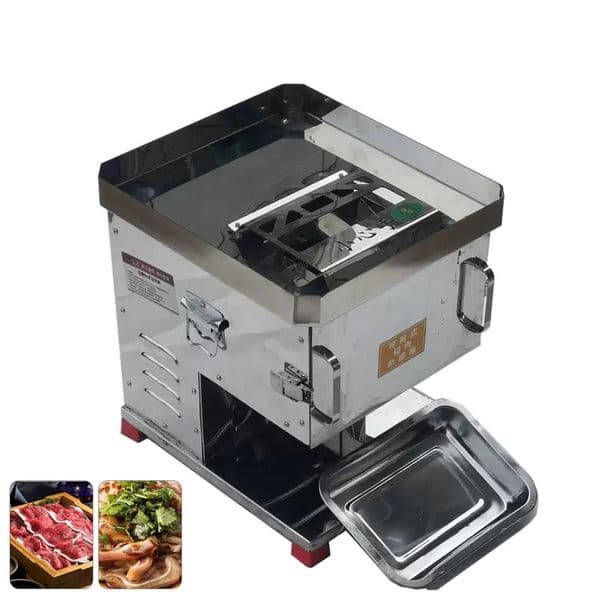 850w High-Power Desktop Meat Slicer For Canteens Electric Automatic Meat Cutting Machines