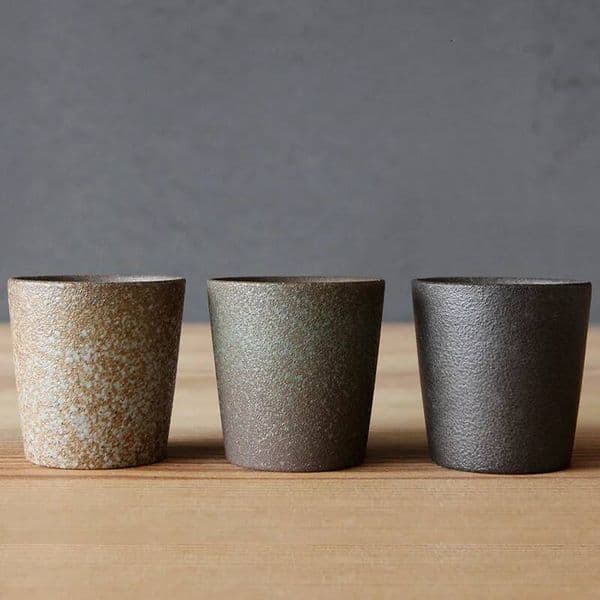 Bestseller Coarse Kiln Transformed Into Cups Imitation Wood Fired Pottery Japanese Style Mug Tea Set Accessories ddmytues