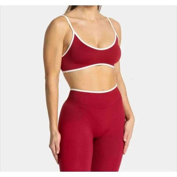 Summer Seamless Yoga Tops Women Solid Color Gym Sports Sexy Backless Knit with Chest Cushion Suspender Breathable Bra