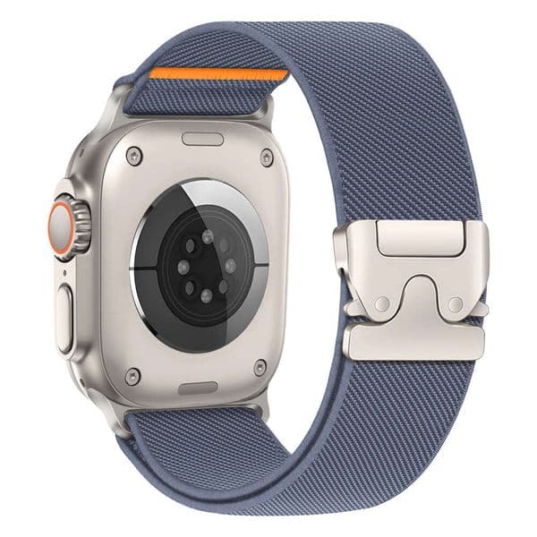 Apple Watch 11 Ultra 2 Elastic Nylon iWatch 1-9 Parachute Buckle Strap