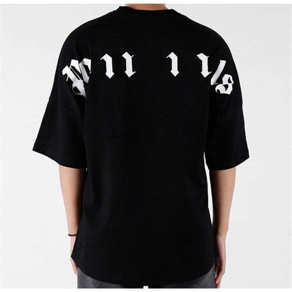Palms shirt Hot sales Summer new high quality clothing Palms designer luxury fashion Men's and women's clothing Casual Angela T-shirt Fashion round neck short