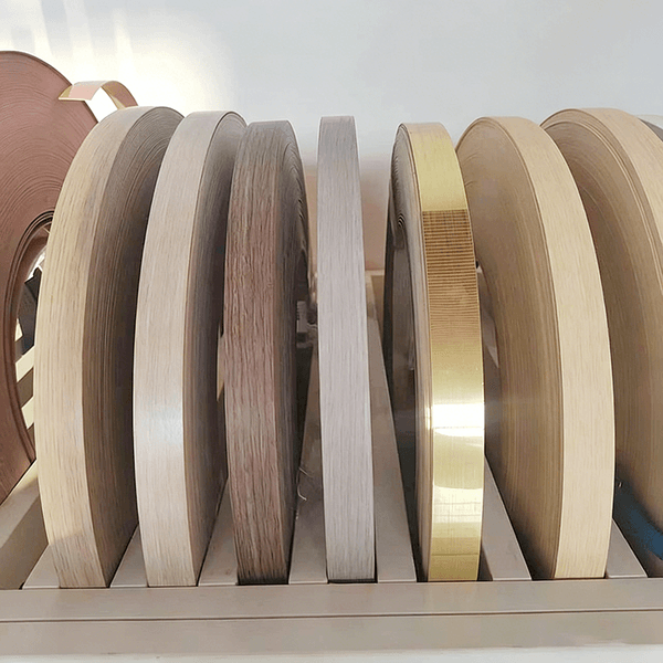 Purchase, please consult the manufacturer for customized wood grain polyvinyl chloride border tape, used as decorative tape for flexible furniture edges
