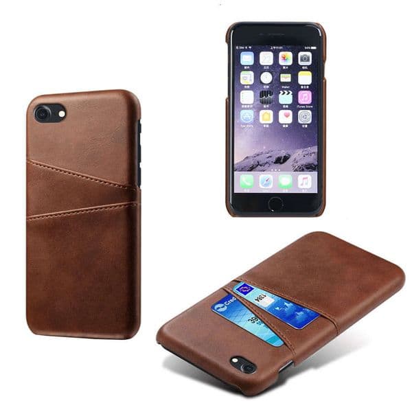 7 Universal iPhone 8 Phone Leather Cover Calfskin Texture Case Protective Shell