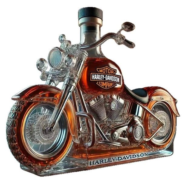 Motorcycle Glass Wine Decanter Liquor Aerator Whisky Bottle Handcrafted Glass Whiskey Wine Bottles For Home Decoration Kitchen Bar Decorative