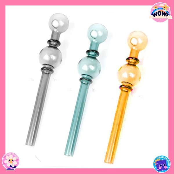 Thick heady colorful Glass Oil burner Pipes Nail Burning Jumbo Pipe Big Ball Glass Burner Concentrate Thick Clear Great Smoking Tubes for Smoking