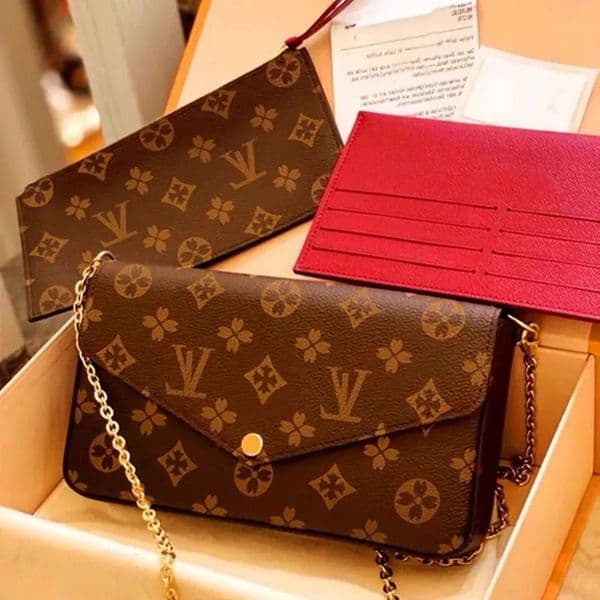 Designer Multi Felicie Luxury Bags Chain Wallet Mini Purses 3 Crossbody Woman Handbag Shoulder Luxurys Handbags Adorably Bag New Top Quality A10