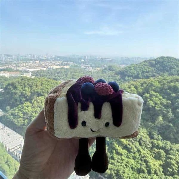 Jellys Cat Cheesecake Graduation Fun Egg Couple Plush Toy 80% Off Special Offer