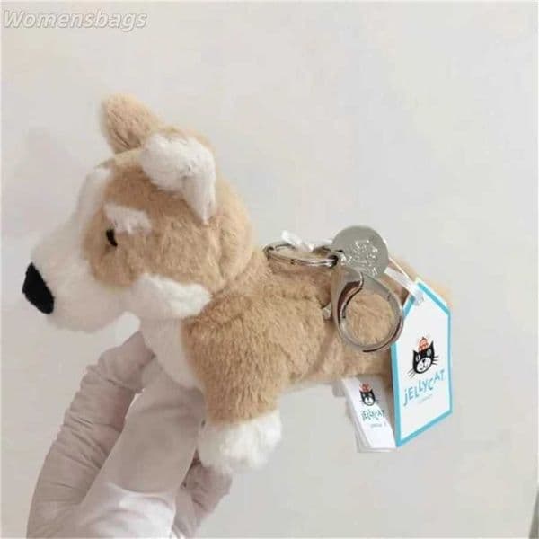 2026 of UK Nip Betty Corgi Dog Pendant Keychain Plush Puppy Toy Domestic jellyscat Plush 100% Genuine sale