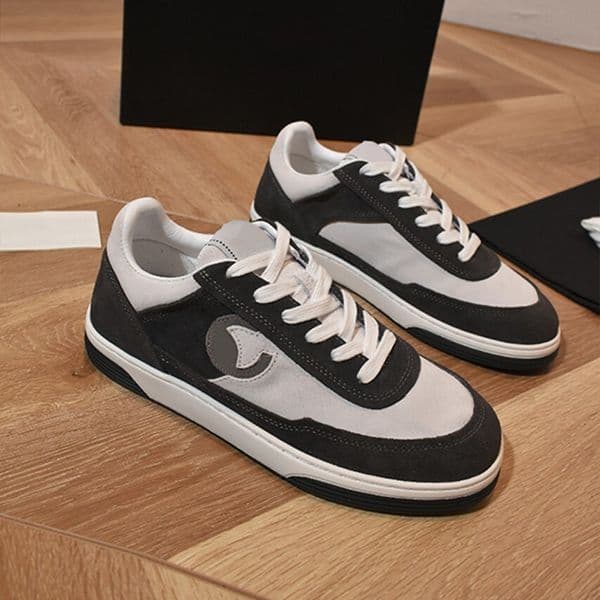 Designer Sneakers Mens Womens Casual Running Shoes Leather Outdoor Trainers White Black Fashion Sports Skateboard 1025