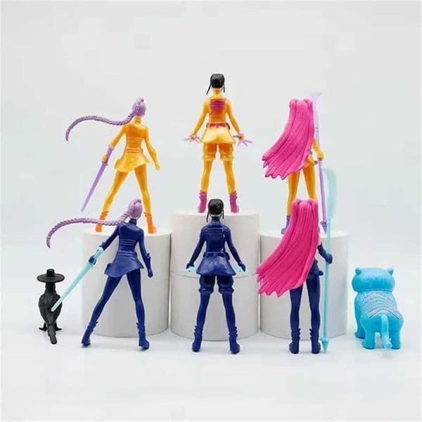 nime Demon Hunters Figure Model Toy Cartoon Gaming Peripherals Desk Decoration Collection Figures Model Toy For Kid Gift 50% off sale